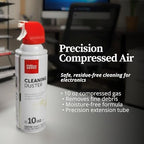 Office Depot Cleaning Duster, 10 Oz Compressed Canned Air for Electronics, Keyboard Cleaner for Computer, Laptop, PC, Printer, Office Equipment, Moisture-Free, Pack of 6 - Image 3