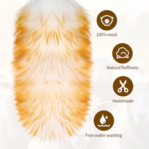 Feathers Duster,Long Telescoping Lambswool Dusters with Stainless Steel Extension Pole Up to 87.8" for Cleaning High Ceiling Fan, High Ceilings,Furniture,Hard to Reach Areas - Image 3