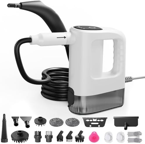 Handheld Steam Cleaner 15s Instant Heat-Up Lightweight 400ML Tank Portable Steam Cleaner for Home, Kitchen, Bathroom, Floor by SMAYDA