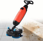 Commercial Floor Scrubber Machine, 17in Electric Buffer Polisher, by Unknown