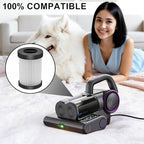 4-Packs HEPA Filter Compatible with FEPPO LW-P1012 Mattress Vacuum Cleaner - Image 4