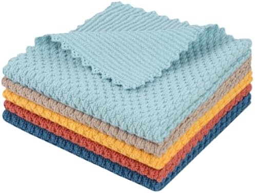 SINLAND Dish Cloth for Washing Dishes Kitchen Washcloth Cleaning Cloth by SINLAND