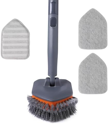 CLEANHOME Tub Tile Scrubber Brush for Cleaning Shower Tile Floor,Bathtub by CLEANHOME