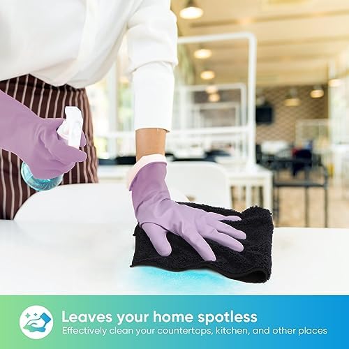 HOMEXCEL Black Microfiber Cleaning Cloth, Microfiber Towels for Car, 12 PK - Image 3