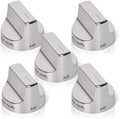 Prime W11122880 Range Knob Compatible with Whirlpool Gas Ranges WFG520S0 WFG745H0, WFG770H0, Replace W10862482,Whirlpool Gas Range Parts Cooktop Control Knobs 5 Pcs(W11122880 5PCS) by Unknown