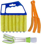 Washable Blind Cleaner Tool, Blind Duster, Microfiber Dusting Brush for Venetian Blinds, Window Shutters, Air Conditioner Vents（3-Pack） by Unknown