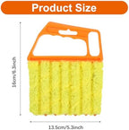 12pcs blinds cleaner tool handheld mini blind cleaner for vinyl blinds 7Finger Washable blind cleaners duster tool for Air Conditioner Window Fan Siding Dust Dirty Removable window cleaners - Image 3