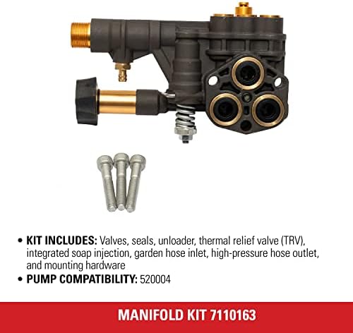 Simpson Manifold Replacement Kit for OEM Technologies Pressure Washer Pump - Image 4