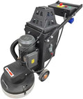 INTSUPERMAI 220V 4kW 5-Head Concrete Floor Grinder Polisher Industrial Floor Sander with 20L Dust Collector & 1.8kW Powerful Built-in Suction Fan for Cement Surface Grinding by INTSUPERMAI