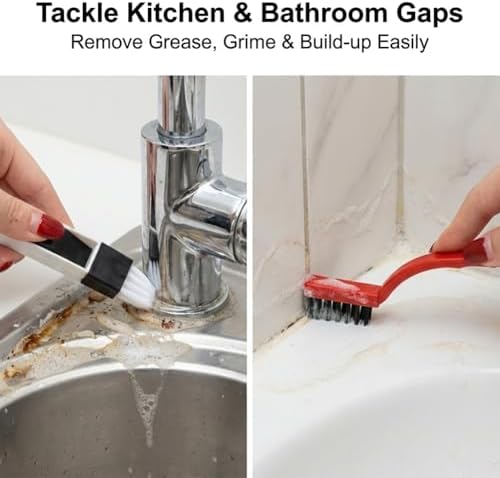 Window Sill Cleaner Tool, 13 Pcs Window Track Cleaning Tools Set - Image 4