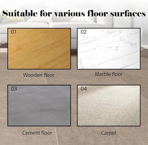 Floor Polisher Scrubber, Commercial 17" Heavy Duty Multi-functional Floor Buffer with 3.17gal Water Tank 110V - Image 4