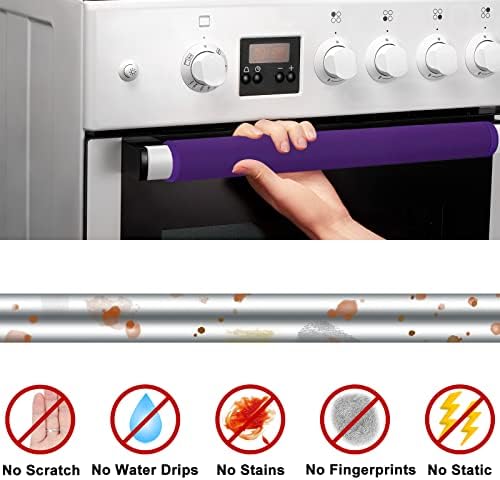 7Pcs Refrigerator Door Handle Cover Washable Kitchen Appliance Decor Handles Fridge Oven Microwave Dishwasher Antiskid Protector, Keep Off Fingerprints Food Stains - Image 3