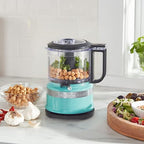 KitchenAid 3.5 Cup Food Chopper KFC3516AQ, Aqua Sky - Image 3