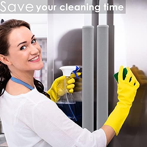 7Pcs Refrigerator Door Handle Cover Washable Kitchen Appliance Decor Handles Fridge Oven Microwave Dishwasher Antiskid Protector, Keep Off Fingerprints Food Stains - Image 4