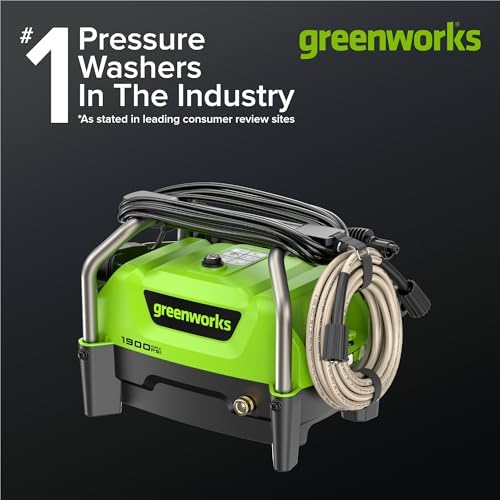 Greenworks 1900 PSI (1.2 GPM Max) Electric Pressure Washer - Image 2