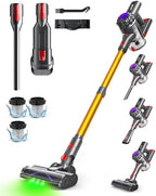 Cordless Vacuum Cleaner, 500W 45KPA Stick Vacuum Cleaners for Home by SVHT