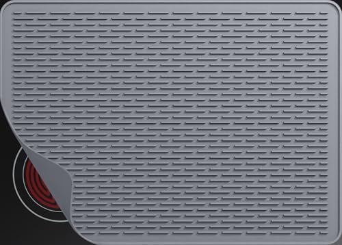 Stove Top Covers for Electric Stove, Glass Cooktop Protector 30''L x 21''W by IKANFI