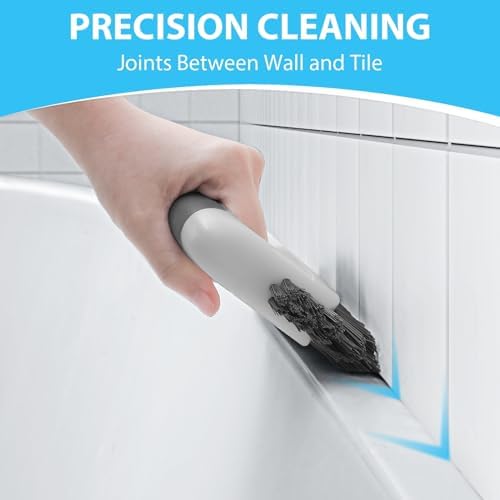 Lumkew Grout Cleaning Brush Cleaner for Floors Tile, Black, 1 Pcs - Image 5