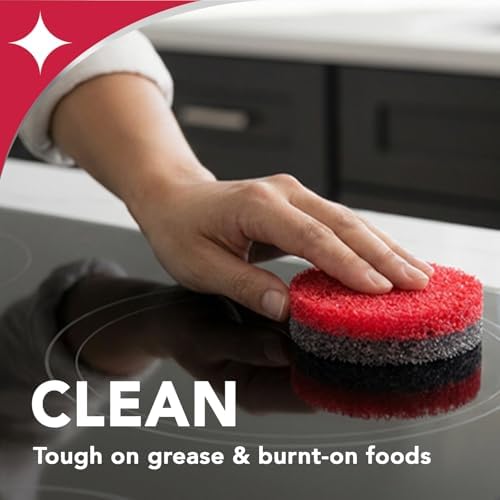 Weiman Cooktop Cleaner Paste, Easily Remove Burned-On Food, Grease and Watermarks, Leaving Your Glass Cook Top Sparkling - Image 3