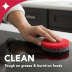 Weiman Cooktop Cleaner Paste, Easily Remove Burned-On Food, Grease and Watermarks, Leaving Your Glass Cook Top Sparkling - Image 3