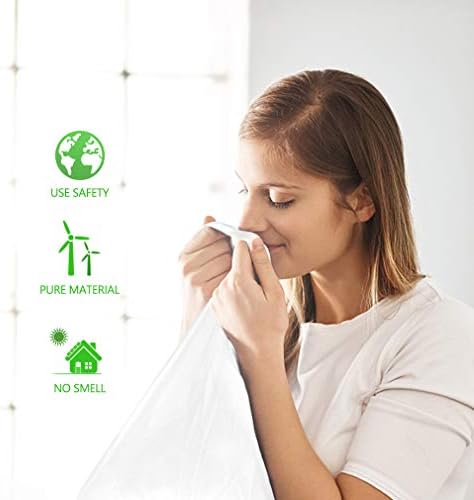 Teivio Medium Clear Trash Bags 8 Gallon 600Count Kitchen Bulk Garbage Bags - Image 7