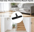 ANBOO 2 Pack 32mm 1 1/4 inches Vacuum Hardwood Floor Attachment Accessories Deluxe Extra Large Hardwood Brush 1-1/4inch Multi Surface Vacuum Attachments 360 Degrees Swivel Head Hard Floor Brush - Image 3