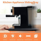Sliding Tray for Coffee Maker, Countertop Appliance Slider 9” × 14.5” - Image 4