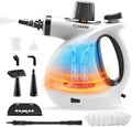 Saker Pressurized Handheld Steam Cleaner,Steam Disinfection Cleaner,Portable Steam Cleaner for Home,1050W Steam Cleaner,Quick Heating & Deep Cleaning of Floors, Cars, and Kitchen with 5 Fiber Cloths by Saker