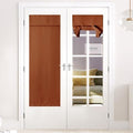 NICETOWN Burnt Orange Front Door Curtains Thermal Insulated Window Curtain by NICETOWN