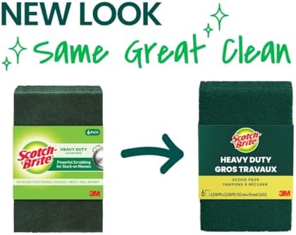 Scotch-Brite Heavy Duty Scour Pad, 6-Count (Pack of 4) - Image 2