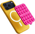 OCTOBUDDY Magnet - Dual Magnetic & Suction Phone Mount - Hot Pink by OCTOBUDDY