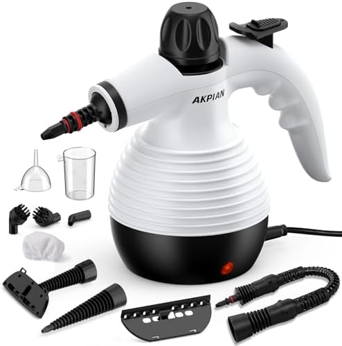 Handheld Steam Cleaner for Home Cleaning with 10 Accessories by Changeyourlifestyle