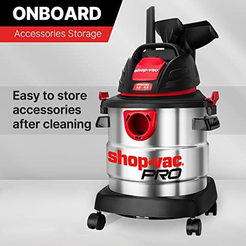 Shop-Vac 5 Gallon 4.5 Peak HP Wet/Dry Vacuum, 5920588 - Image 3