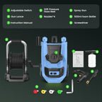 Heavy Duty Electirc Pressure Washer 5000 PSI 4.0 GPM, Blue - Image 7