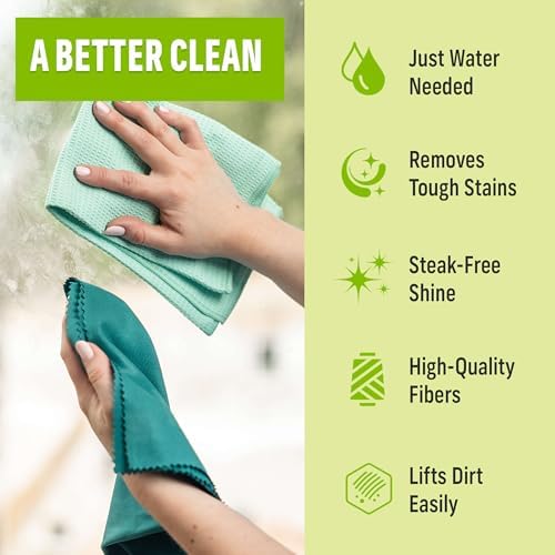 E-Cloth Window and Glass Cleaner Kit, Just Add Water - 2 Kits - Image 6