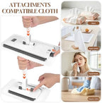 2-in-1 Microfiber Flat Mop, Hands Free Floor Mops for Cleaning - Image 5