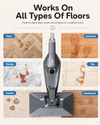 Steam Mop, 14-in-1 Steam Cleaner Floor Cleaning with Upgraded Mop Pads*2 - Image 4