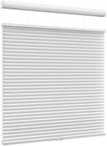 Custom Size MYshade Top Down Bottom Up Shades Light Filtering Cordless Blinds for Indoor Windows Cellular Blinds & Shades Window Covering Easy to Install, White by MYSHADE