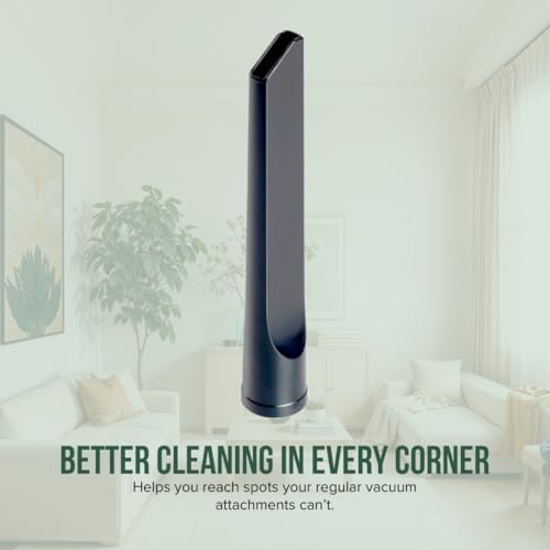 Selgo Universal 1 ¼ Inch (32mm) 9-Inch Long Black Vacuum Cleaner Crevice Tool, Pack of 10 - Image 4