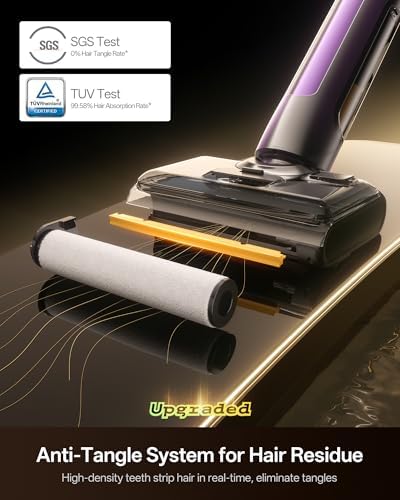 Ultenic Wet Dry Vacuum Mop, 60-Min Runtime, 180° Lay-Flat Deep-Reach - Image 6