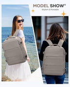 Large Travel Backpack - Carry On Flight Approved Mochila De Viaje - 18x14x8 Inches - Personal Item Travel Bag for Men & Women - Image 2