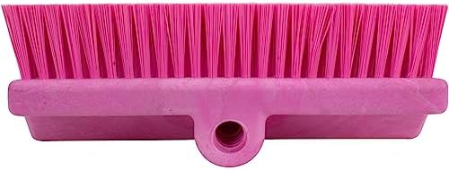 SPARTA 40423EC26 Plastic Floor Scrub Brush, Wall Brush, Equipment Brush with Nonabsorbent Bristles for Industrial Kitchens, Hospitals, Commercial Cleaning, 10 Inches, Pink, (Pack of 2) - Image 5