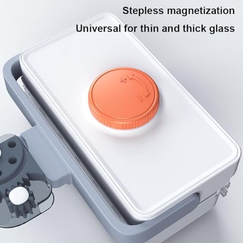 Window Cleaner Extended Pole Magnetic Double Sided Glass Wipe Professional with Telescopic Pole Home Window Cleaning Brush Window Cleaning Tools Outdoor Cleaning - Image 7