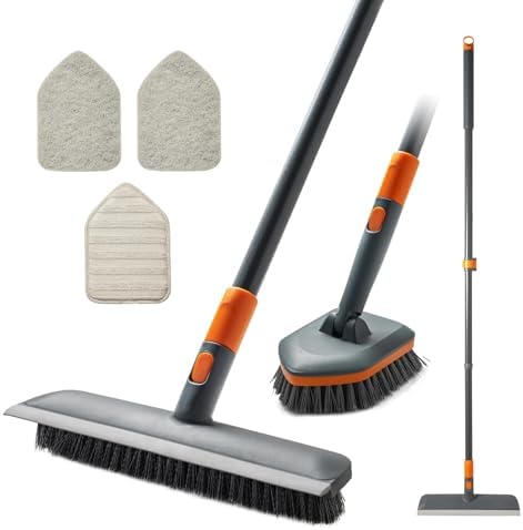 CLEANHOME Floor Scrub Brush Tile Tub Scrubber Brush by CLEANHOME
