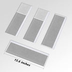 Refrigerator Door Handle Covers, 4pcs, Kitchen Appliance Decor, Fridge Microwave Dishwasher Cloth Door Covers, Keep Kitchen Appliance Clean from Smudges, Drips, Food Stains, Oil (Gray) - Image 6