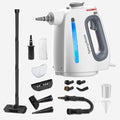 Spurgehom 1350W Handheld Steam Cleaner with 15-Pc Accessories(including mop) & 550ML Tank – 3Bar Dirty-Free Steamer for Floors, Cars, Upholstery, and Multi-Surface Home Cleaning by Spurgehom