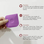 Herda Plastic Pan Dish Pot Food Kitchen Scraper Tool,Premium Food Scraper - Image 5