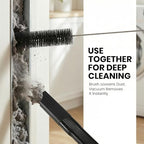 25" Flexible Dryer Vent Cleaner Kit - Household Cleaning Supplies, Refrigerator Appliance Long Coil Brush, Flexible Lint Remover, for Vacuum Hoses All 1-1/4" or 1-3/8" (32mm - 35mm) Vacuum - Image 5