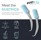 Reusable Microfiber Duster & Crevice Cleaning Brush, 2 Pack - Image 2