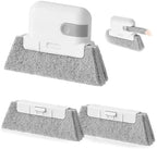 Window Cleaning Brush,Multifucation Groove Cleaning Brush for Household Use, 3 in 1 Window Sliding Door Track Cleaner, Sill, Tile Lines, Shutter, Car Vents, Keyboard, Small Spaces Clean Kit by CleanHomeHappyLife